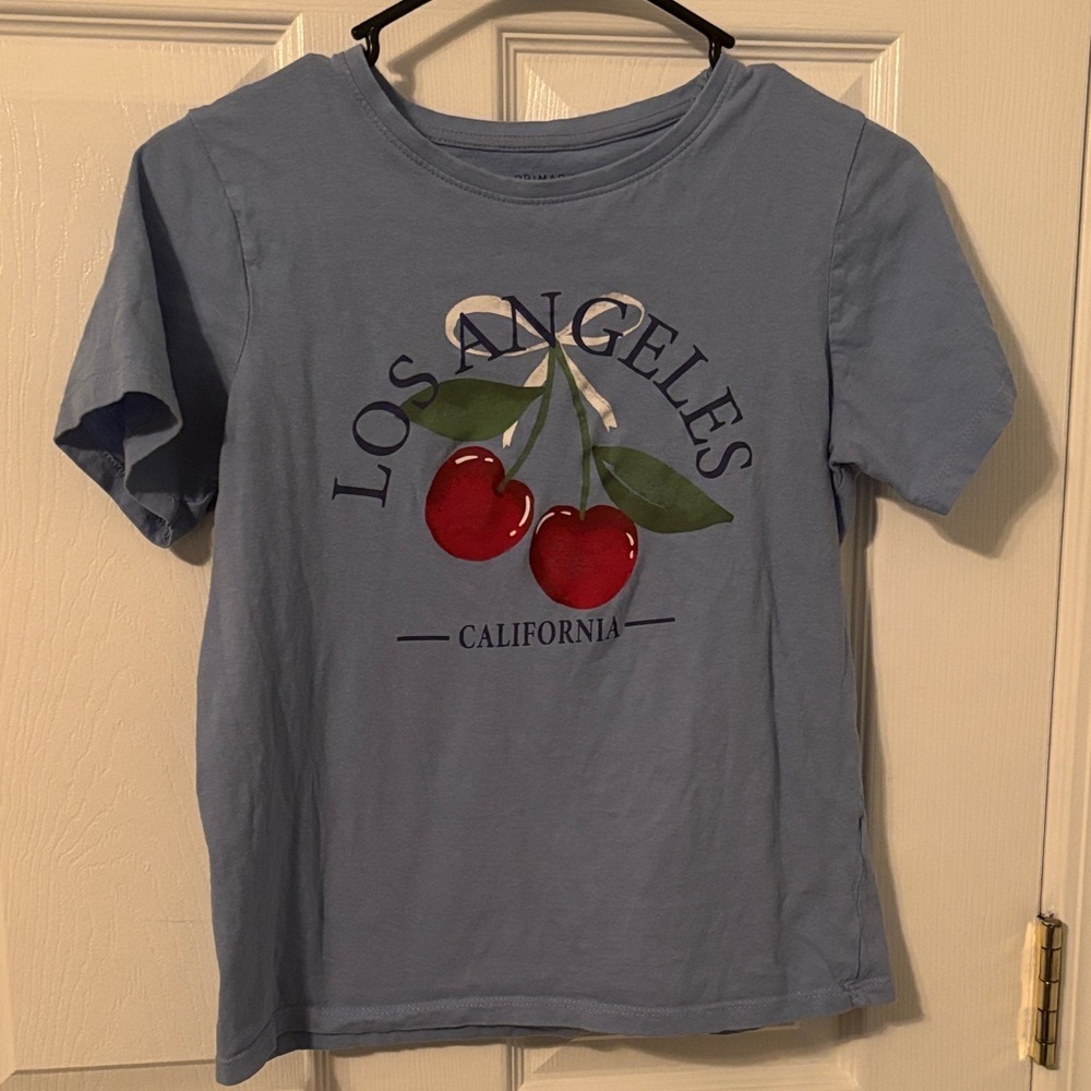 Kids Cherry tee Sz 13-14Y